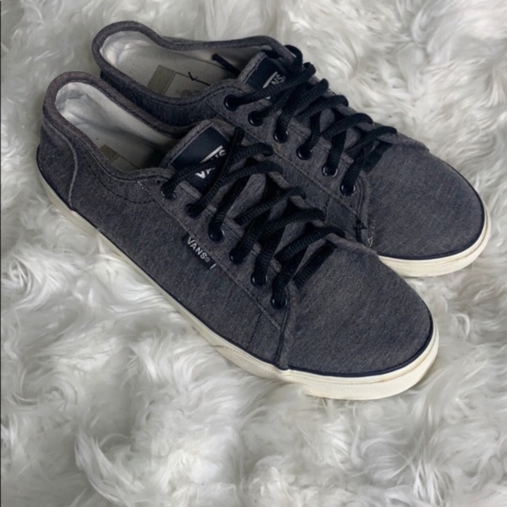 Vans Gray Classic Sneakers Rowen Size 7